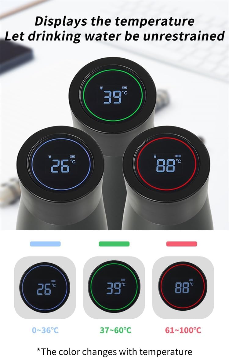 Smart UV Self-Cleaning Water Bottle