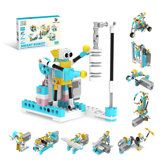 NextGen Smart Robot – 72-in-1 Intelligent DIY Robotics Kit | No Coding Required | Project-Based Hands-On Building Robot Set for Kids 6+