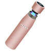 AHAVA Self Cleaning UV Sterilizing Smart Water Bottle 500ml | 316 Superior Insulated Stainless Steel | 6 Months Warranty | Temperature Display & Drink Reminders | for Travel, Gym, School, Office (Pink)